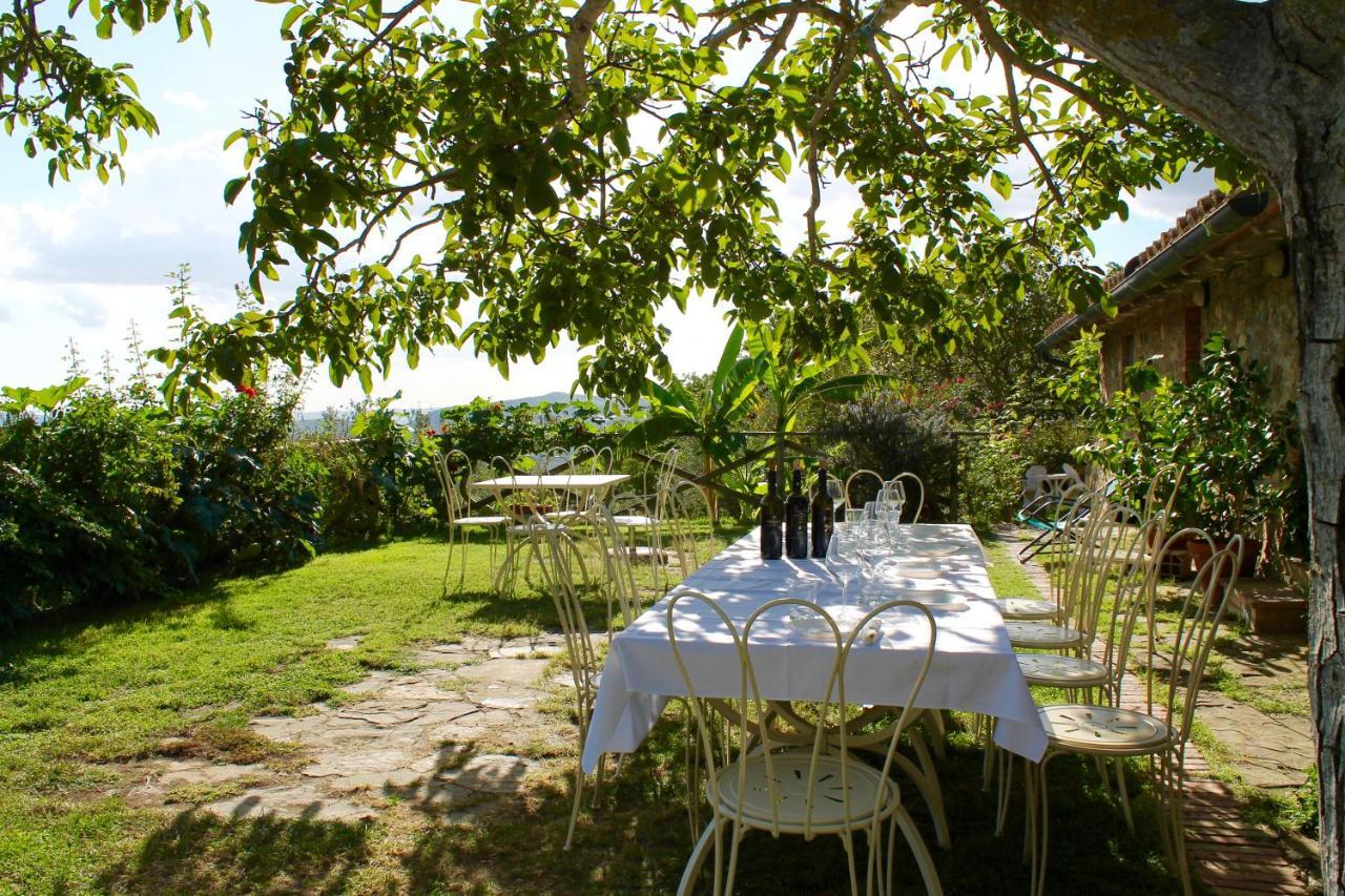 Poggio Al Vento Pensionat Castiglione dʼOrcia Exteriör bild