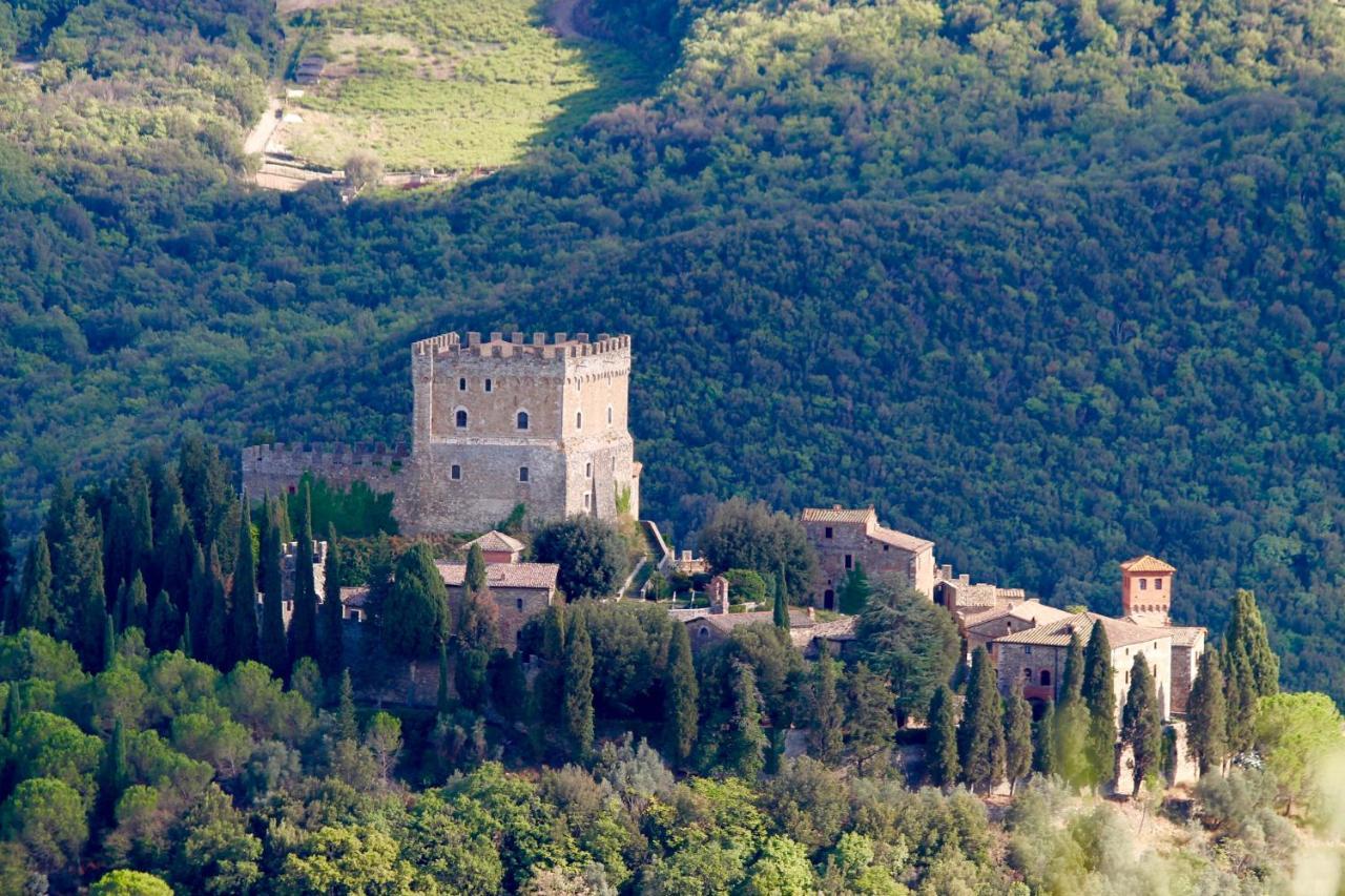 Poggio Al Vento Pensionat Castiglione dʼOrcia Exteriör bild