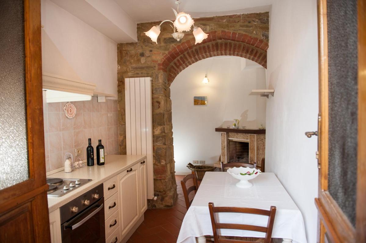 Poggio Al Vento Pensionat Castiglione dʼOrcia Exteriör bild