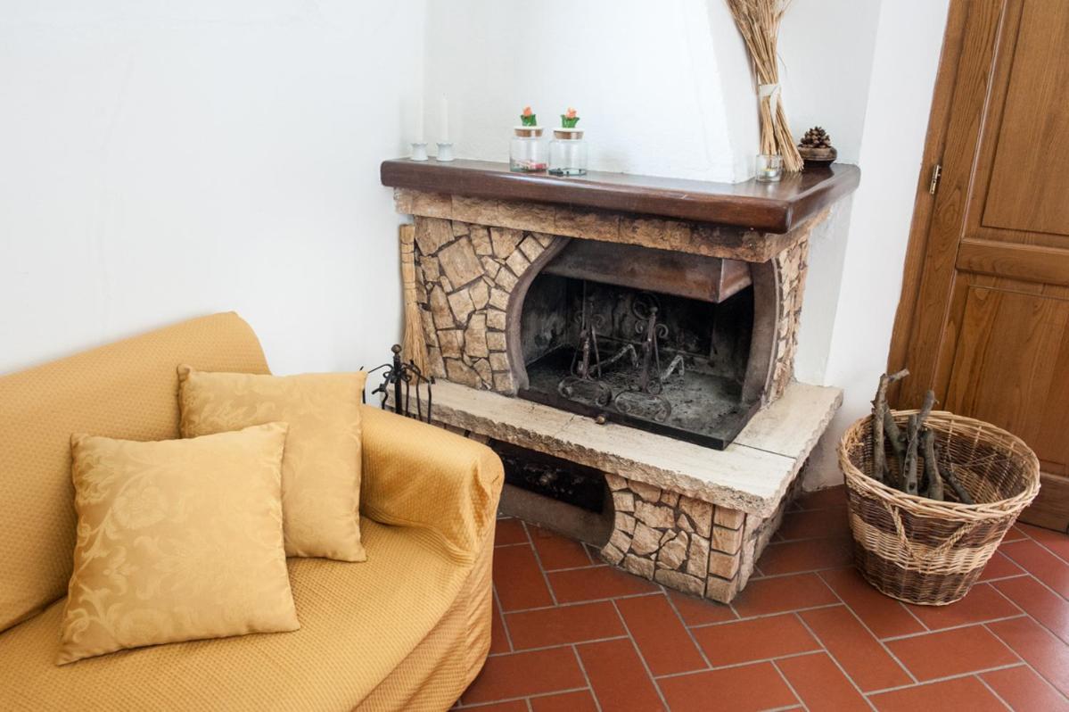 Poggio Al Vento Pensionat Castiglione dʼOrcia Exteriör bild