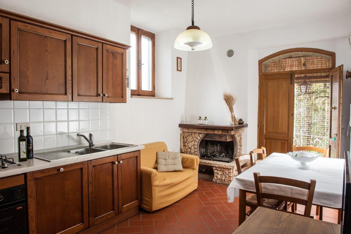 Poggio Al Vento Pensionat Castiglione dʼOrcia Exteriör bild